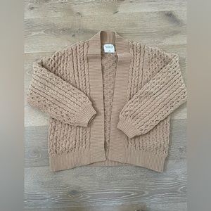 Abercrombie Cable Knit Cardigan- M